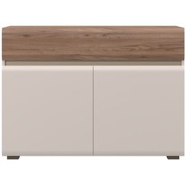 Places of Style Kommode »Invictus«, UV lackiert, mit Soft-Close-Funktion beige