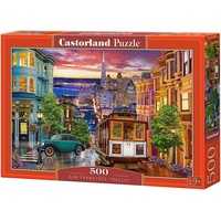 Castorland San Francisco Trolley 500 pcs Puzzlespiel 500 Teile)