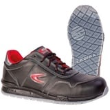 Cofra 78500-002.W46 ZATOPEK S3 SRC Sicherheitsschuhe, Schwarz/Rot, Größe 46