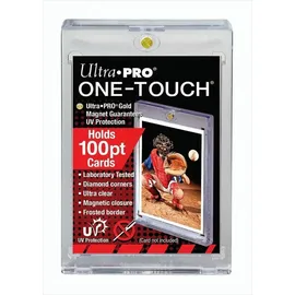 Ultra Pro 10 Ultra Pro 100pt Magnetic Card Holder Cases - Holds Thick Baseball, Football, Hockey Cards