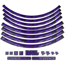 Race Face Decal Kit für AR | ARC Felgen Medium orange