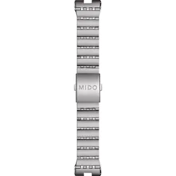 Mido - Edelstahl All Dial Stahl Uhrenmetallband 25/20mm, All Dial M605006497 - grau