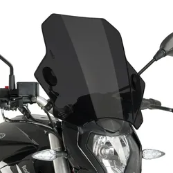 Windschild passend für Royal Enfield Meteor 350 21-24 dunkel getönt Puig Bat