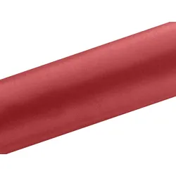 Satin Stoff glatt, Tischläufer, rot, 0,16 x 9 m