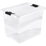 KEEEPER Cornelia Aufbewahrungsbox 39,5 x 29,5 x 30 cm 24-tlg. transparent