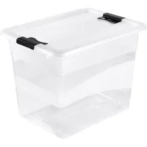 KEEEPER Cornelia Aufbewahrungsbox 39,5 x 29,5 x 30 cm 24-tlg. transparent