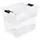 KEEEPER Cornelia Aufbewahrungsbox 39,5 x 29,5 x 30 cm 24-tlg. transparent