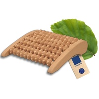 HOFMEISTER® Massage-Gerät aus Buchen-Holz, gegen Verspannungen & Schmerzen, Wellness & Entspannung für die Füße, Naturprodukt aus Europa, Fuss-Massage-Roller, 27 cm