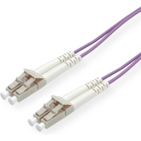 Roline LWL-Kabel 50/125μm OM4, LC/LC, violett, 2m