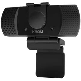 Krom Kam Webcam Schwarz