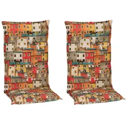 Sesselauflagenset Tours 2er- Set ca. 118x46 cm Häuser