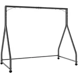 Outsunny 12238 Schaukelständer aus Stahl, 360kg, Schwarz