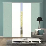 HOME WOHNIDEEN Schiebegardine »PIVE 4er SET« Paneelwagen 4 Stk. tlg. Schiebevorhang Digidruck 4er Set PIVE