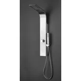 Aurlane Duschpaneel Troya Edelstahl verchromt 100 x 14 cm