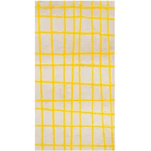 lola&moi Teppich, Bright Yellow Gelb, 80x150cm