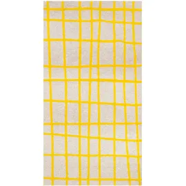 lola&moi Teppich, Bright Yellow Gelb, 80x150cm