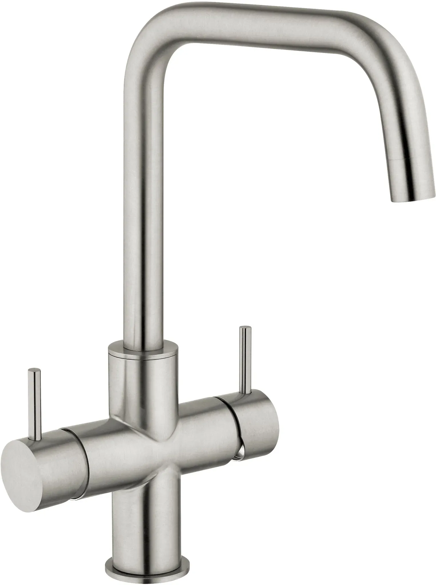 CUCINA ESTETICA 5-Wege Wasserhahn  Massiv Edelstahl Armatur für Osmoseanlage
