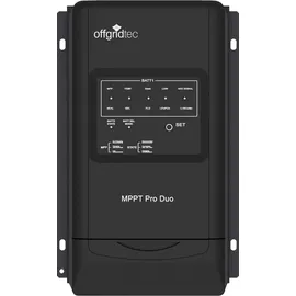 Offgridtec Offgridtec® MPPT Pro Duo Laderegler 30A 12V 24V für zwei Batteriekreisläufe