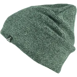 Wintermütze Sensei Fein Strickmütze Unisex Beanie Mütze Wollmütze Merino Wolle schwarz|grün No Size