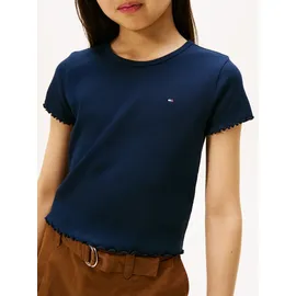 Tommy Hilfiger ESSENTIAL RIB TOP blau 74