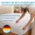 procave Matratzenschoner wasserdicht 90 x 200 cm weiß