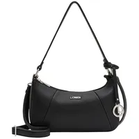 L.Credi Michaela Umhängetasche Polyurethan Black