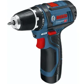 Bosch GSR 12V-15 Professional inkl. 2 x 2 Ah + Koffer 060186810G