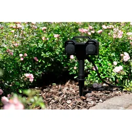Heitronic Energieverteiler 15 m Schwarz 2 St.