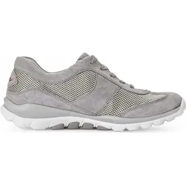 Gabor Damen, Low-Top Sneaker, Frauen Halbschuhe,Laufschuhe,schnürschuhe,schnürer,Ugly Sneaker,Chunky Sneaker,Silber/grau,38.5 EU / 5.5 UK - 38.5