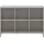 yuny by paidi Sideboard YUNY BY PAIDI "BROTHER STU mit 6 offenen Fächern", grau (taupe), B:123,4cm H:83,7cm T:38cm, Holzwerkstoff, Sideboards, Sideboard, stabiles und langlebiges Regal, geprüfte Qualität