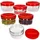 Mambocat ORTES Vorratsglas 1,5 L 6 St.