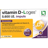 Dr. Loges Vitamin D-Loges 5.600 I.E. impuls Kautabletten 15