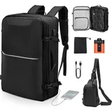 Vevor Vakuum-Reiserucksack 80 L Schwarz