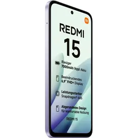 Xiaomi Redmi 15 4 GB RAM 128 GB Sand Purple