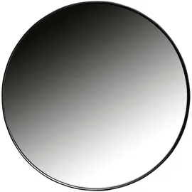 Woood Wandspiegel Doutzen 80 x 80 cm Schwarz