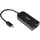 Club 3D USB-C auf RJ45 Adapter 2 m Schwarz