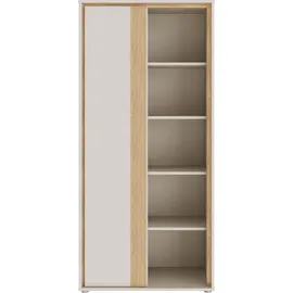 Forte Aktenregal 76,3 x 50,2 x 164,9 cm beige