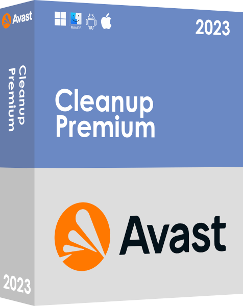 Avast Cleanup Premium 2023 | 5 Geräte / 1 Jahr