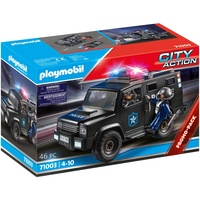 PLAYMOBIL City Action 71003 SWAT Truck, Polizei-Auto mit Blaulicht, Spielzeug für Kinder ab 4 Jahren