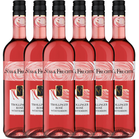 Süss & Fruchtig Trollinger Rosé Qualitätswein süß 0,75L 6er Karton