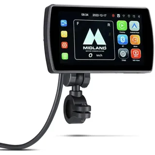 Midland BikePlay Pro Motorrad Multimedia Navigationsgerät 12,7 cm 5 Zoll