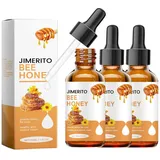 3 Stück Jimerito-Honig für Die Augen, Jimerito-Honig-Augentropfen, Honig Der Stachellosen Biene, Lindert Augenermüdung und Trockenheit, Linderung von Augenüberanstrengung