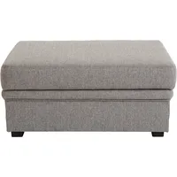 sit&more Hocker Savoni Kunstleder 100 x 46 x 65 cm Grau