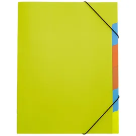 Pagna Ordnungsmappe Funky School 5 Fächer gelb, 1 St.
