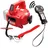 berger + schröter gmbh Berger & Schröter | Elektrische tragbare Akku Seilwinde für 18 V 454 kg, 550 W, 12 m Seil, kabellose Funk Fernbedienung, Winde, Motorwinde, Drill Winch