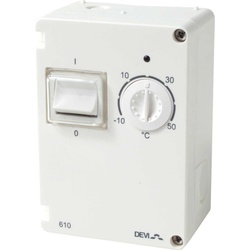 Devi Thermostat, Thermostat, Weiss