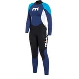 MISTRAL Damen Wetsuits 3/2 GBS Full Suit, Blau-Weiß-Schwarz, M, 501201999