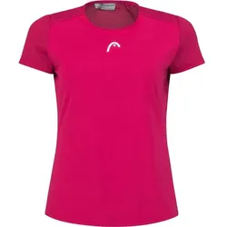 HEAD Damen Shirt TIE-BREAK T-Shirt Women, mulberry, S