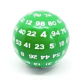 Dice4friends Würfel D100 Green/White
