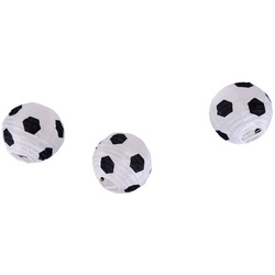 NÄVE Solarleuchte »Fußball«, schwarz-weiß, Gesamtlänge: 5,8 m - weiss
